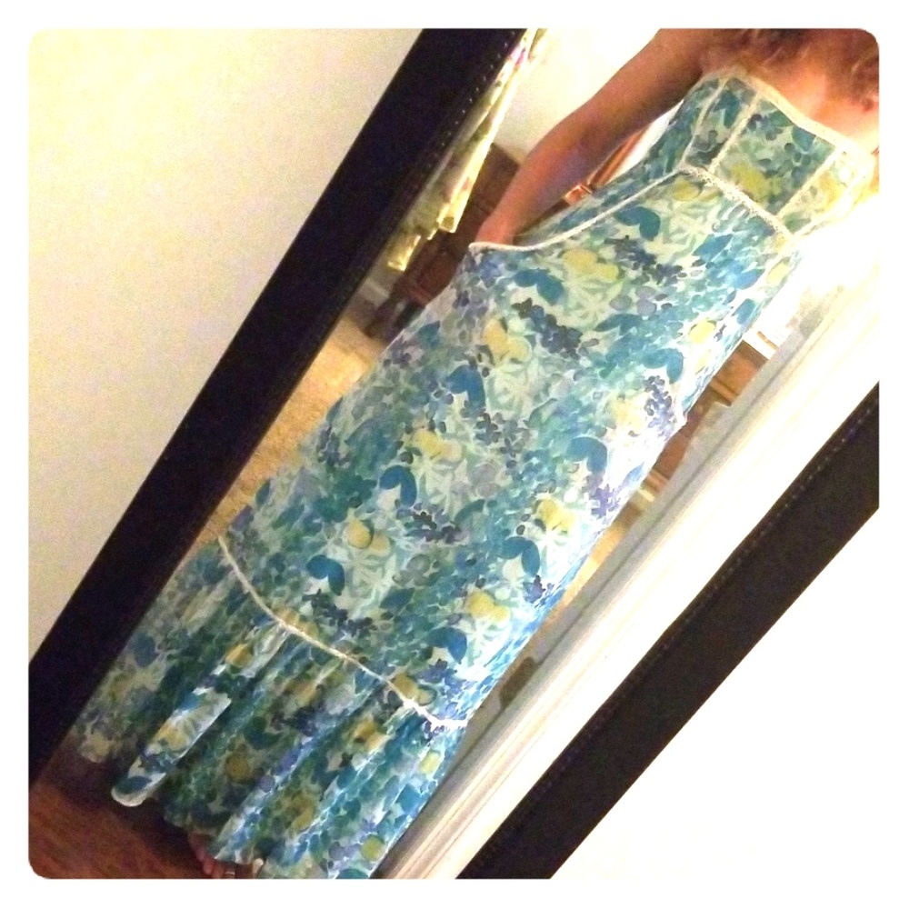 JESSICA SIMPSON FLORAL MAXI